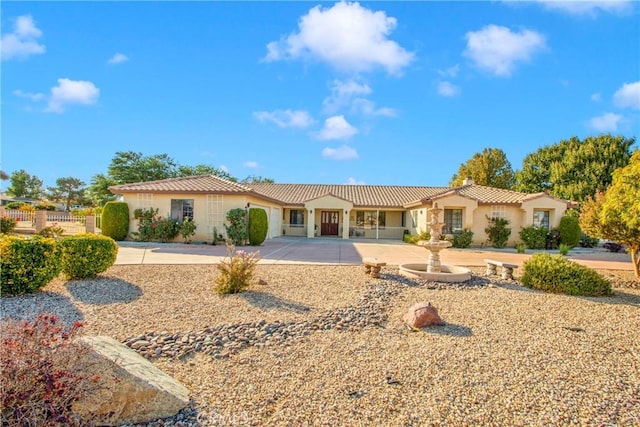 view of mediterranean / spanish home