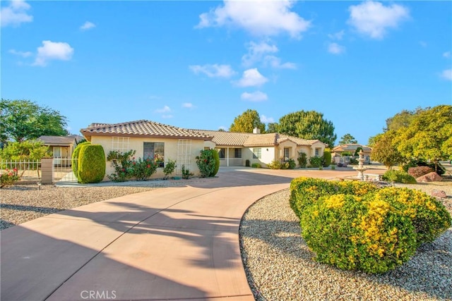 view of mediterranean / spanish-style home