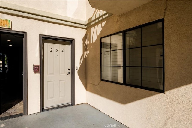 view of property entrance