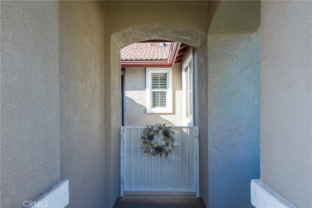 view of property entrance