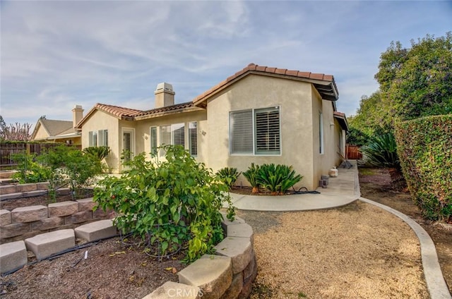 view of rear view of property