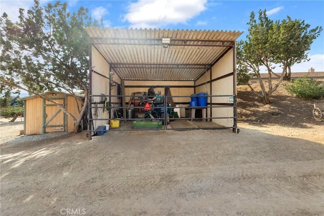 6535 Juniper Crest Rd, Agua Dulce, CA 91390 - view of shed