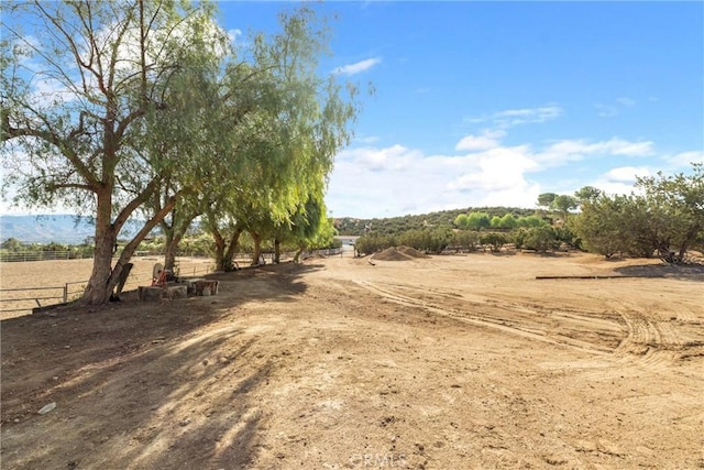 6535 Juniper Crest Rd, Agua Dulce, CA 91390 - view of yard with a view of rural / pastoral area
