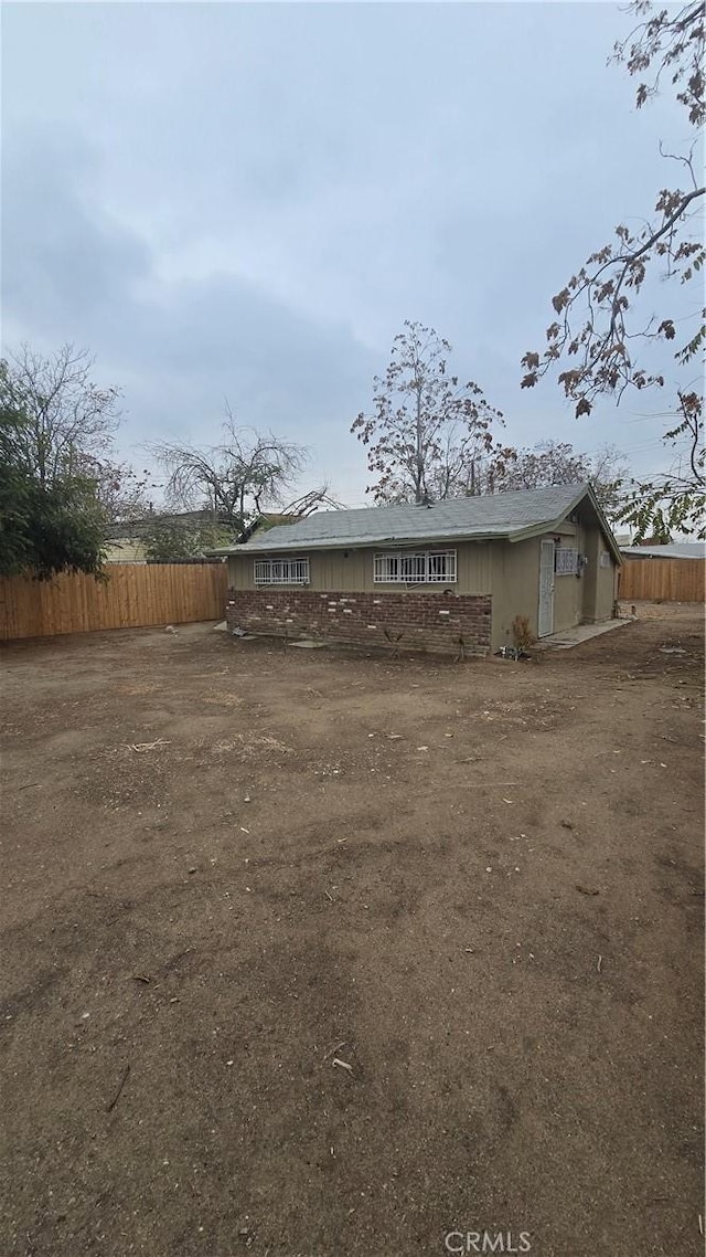 view of rear view of house