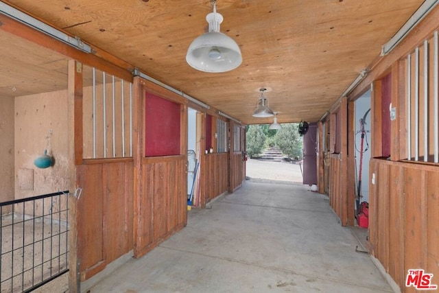 view of stable