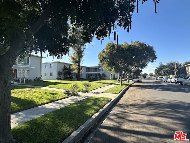 view of road