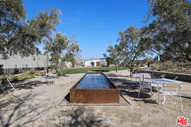 view of pool