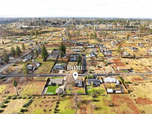 5690 Paradise Ave, Paradise, CA 95969 - aerial perspective of suburban area