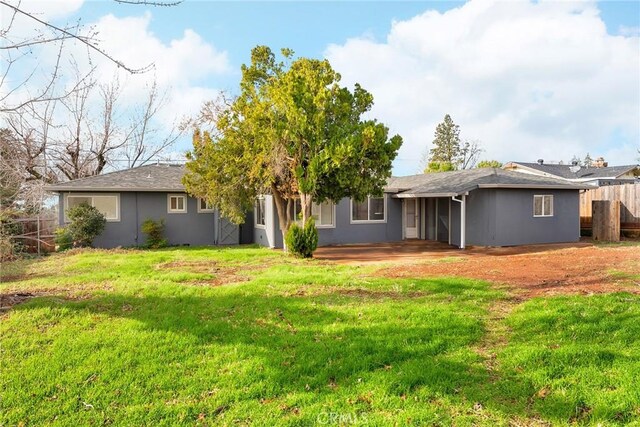 5690 Paradise Ave, Paradise, CA 95969 - back of property with stucco siding