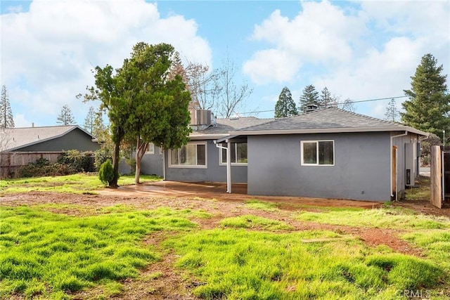5690 Paradise Ave, Paradise, CA 95969 - rear view of property with stucco siding and a shingled roof