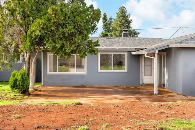 exterior space with a patio