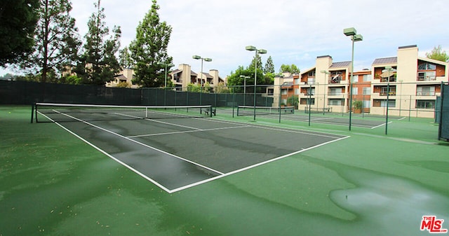 view of sport court