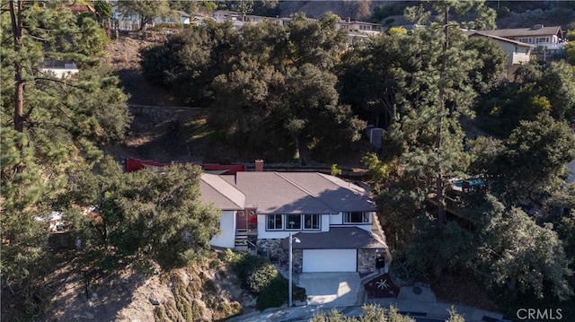 2541 Sleepy Hollow Dr, Glendale, CA 91206 - aerial view of property and surrounding area