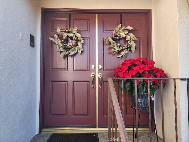2541 Sleepy Hollow Dr, Glendale, CA 91206 - view of exterior entry featuring stucco siding