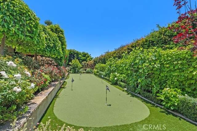 1330 Temple Hills Dr, Laguna Beach, CA 92651 - view of property's community featuring a putting area