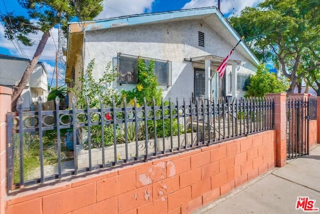 view of bungalow-style home