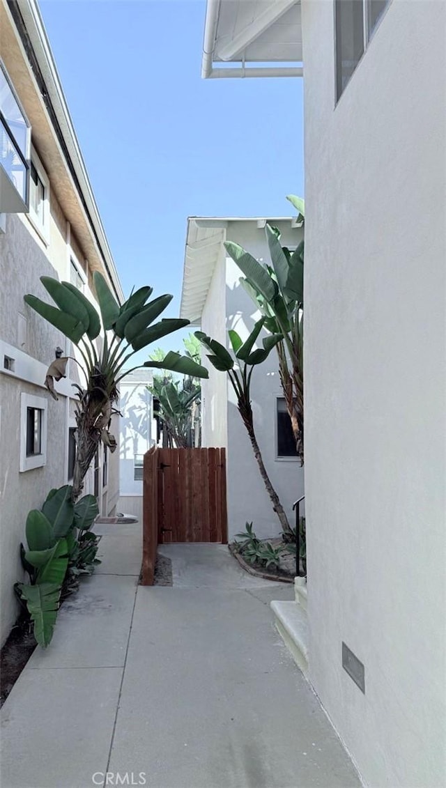 view of patio / terrace with fence