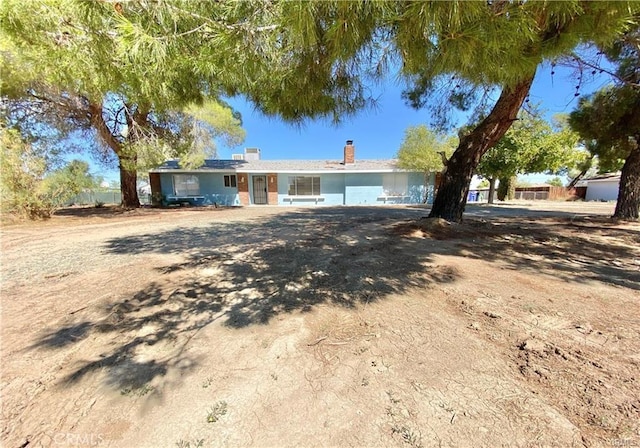 view of ranch-style home