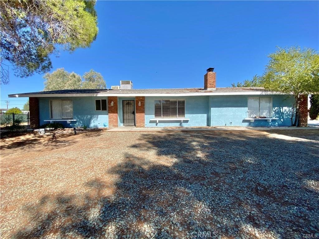 view of ranch-style home