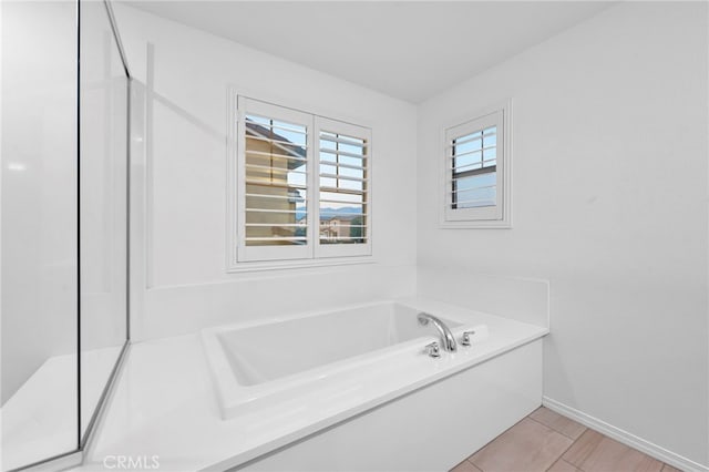 5418 Heitz Way, Fontana, CA 92336 - full bath featuring a bath and tile patterned flooring