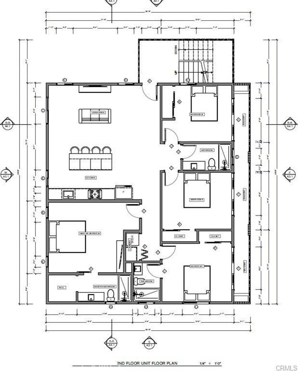 1048 E 5th St, Long Beach, CA 90802 - view of property floor plan
