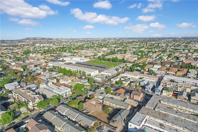 1048 E 5th St, Long Beach, CA 90802 - aerial overview of property's location with nearby suburban area
