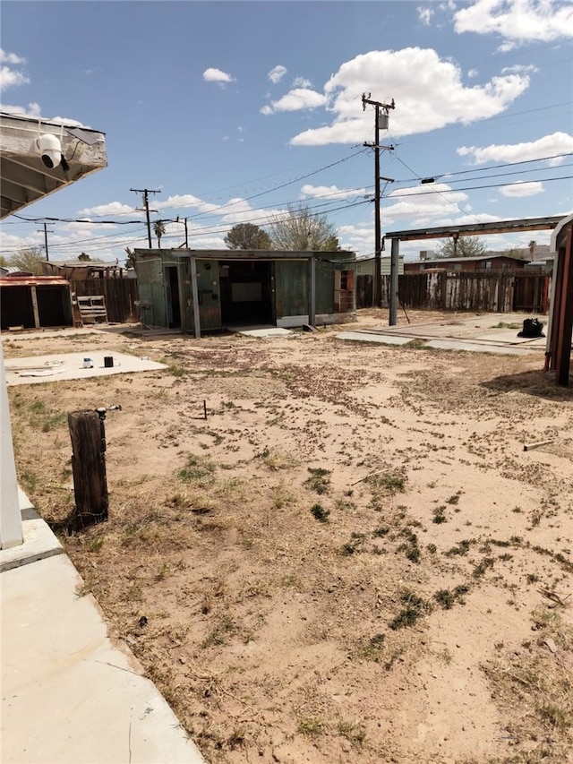 24144 Joshua Ave, Boron, CA 93516 - view of yard with fence