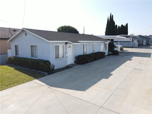 view of ranch-style house