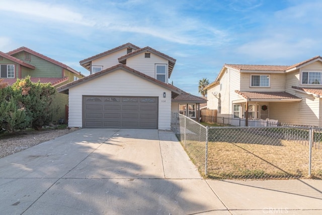 front of property with a front lawn