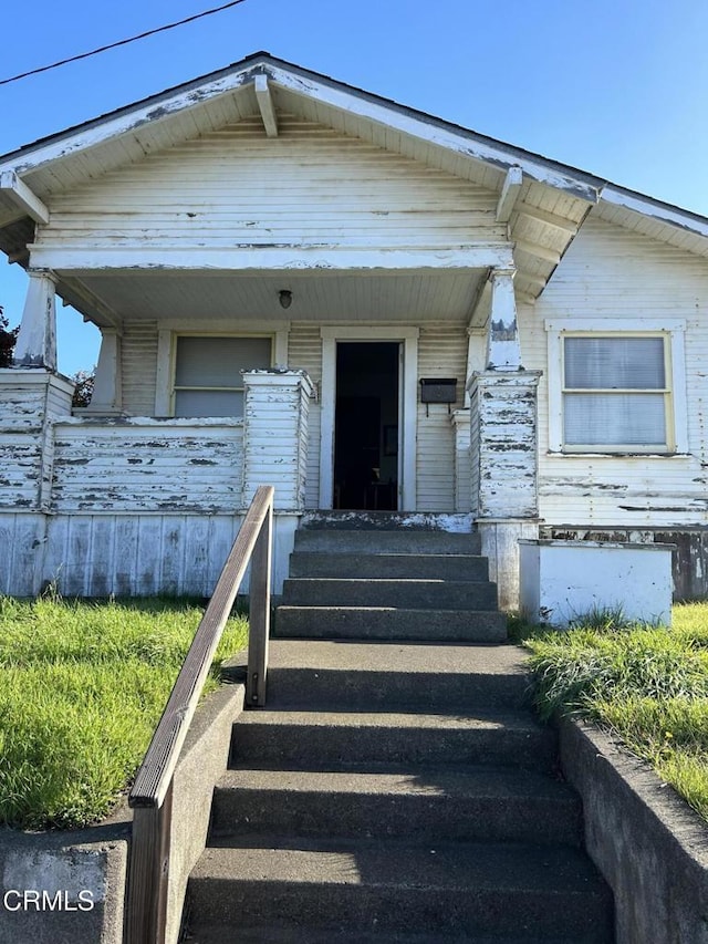 view of entrance to property