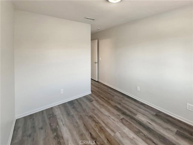 8354 Gabriel Dr Unit B, Rancho Cucamonga, CA 91730 - spare room featuring dark wood-style floors and baseboards