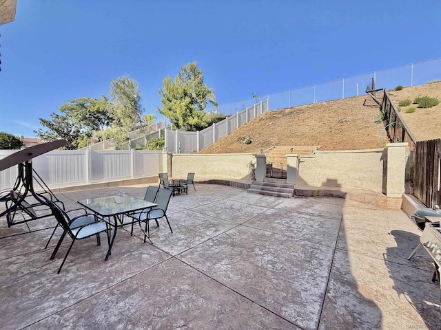 view of patio / terrace