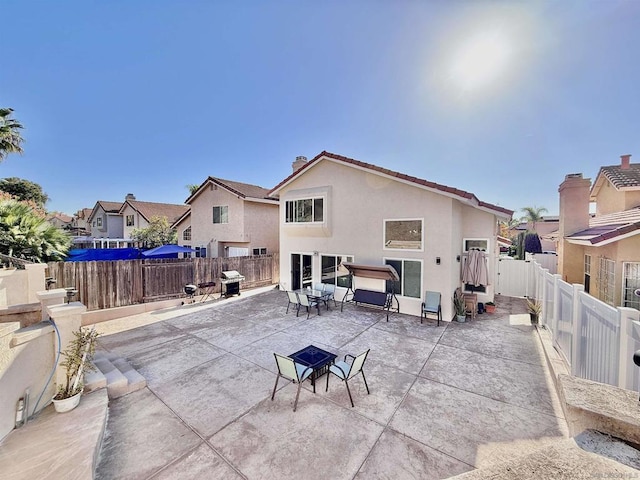 view of patio / terrace featuring area for grilling