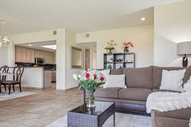 view of living room