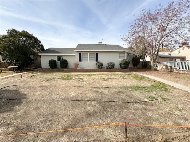 view of ranch-style house