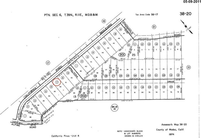 0 Modoc, County CA, 96101 land for sale