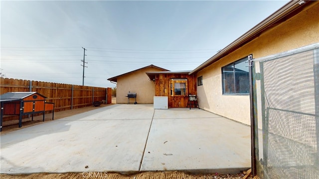 view of patio / terrace featuring grilling area