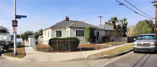 view of bungalow-style house