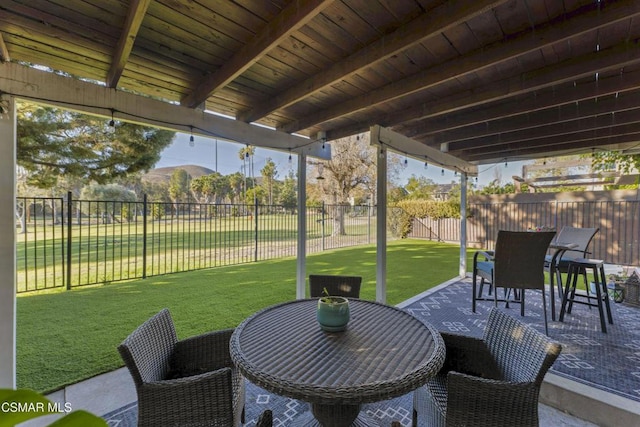 view of patio / terrace