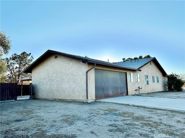 view of home's exterior featuring a patio