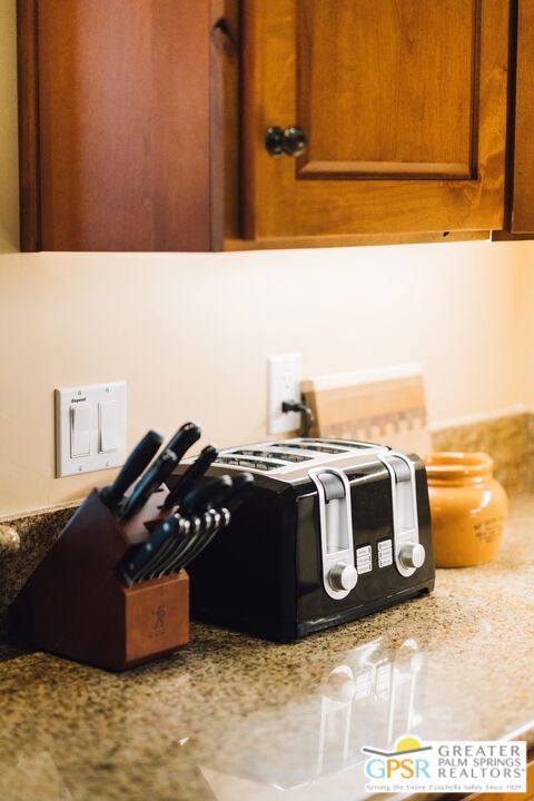 room details with light stone countertops