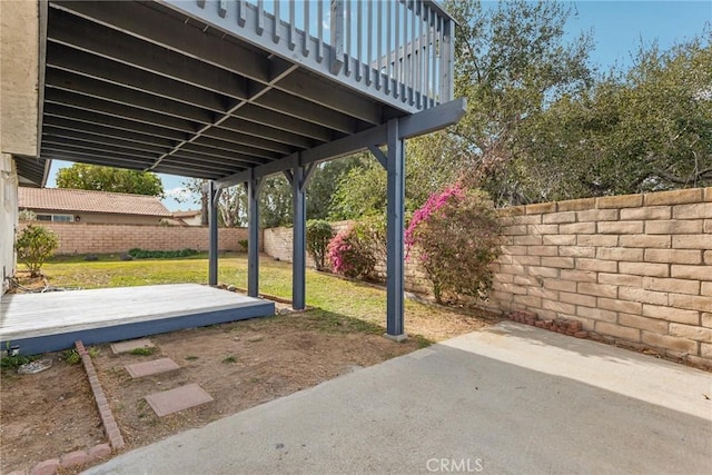 view of patio / terrace