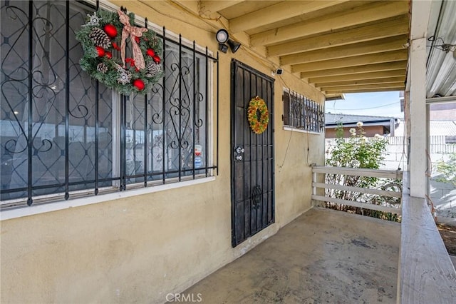 view of property entrance