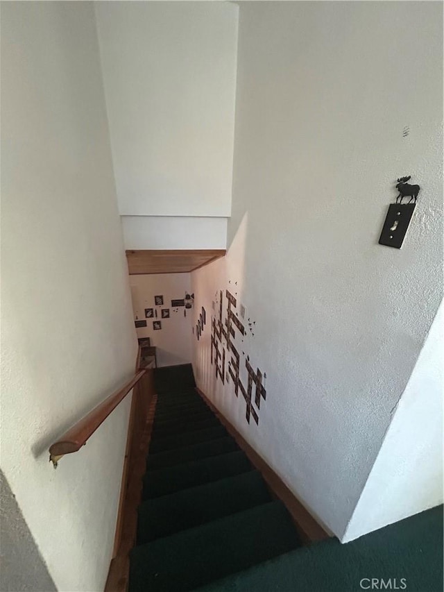 view of stairs