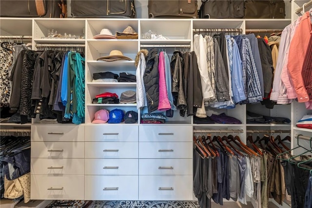 view of spacious closet