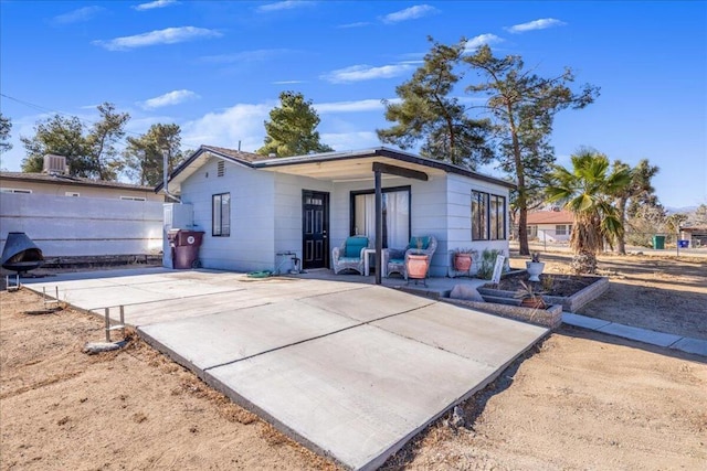 view of rear view of house