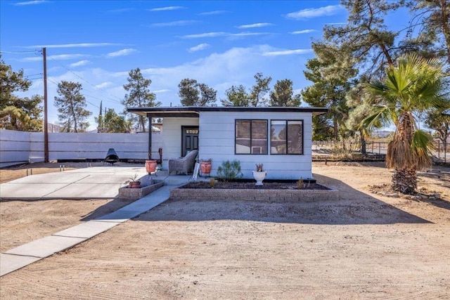 view of ranch-style home