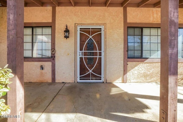 view of entrance to property