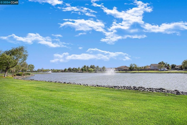 property view of water