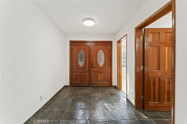 view of entrance foyer